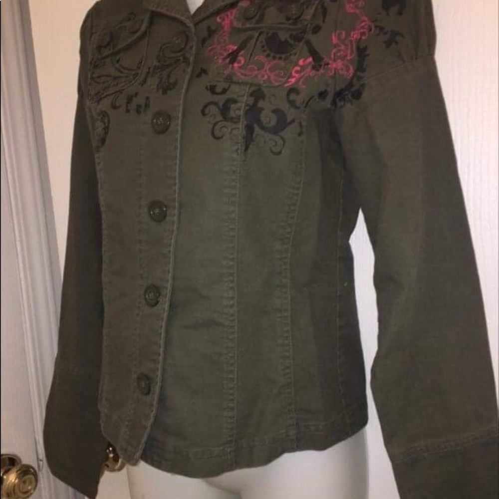 Morbid Threads Vintage Utility Jacket Size Small - Picture 7 of 11